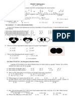 Grade 7 Math Worksheet