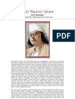 Biography of Kazi Nazrul Islam