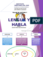 Lengua y Habla 