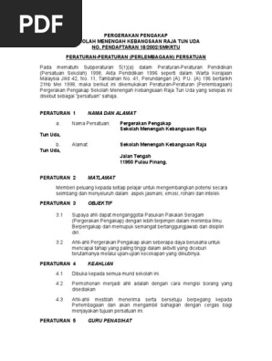Contoh Perlembagaan Pdf