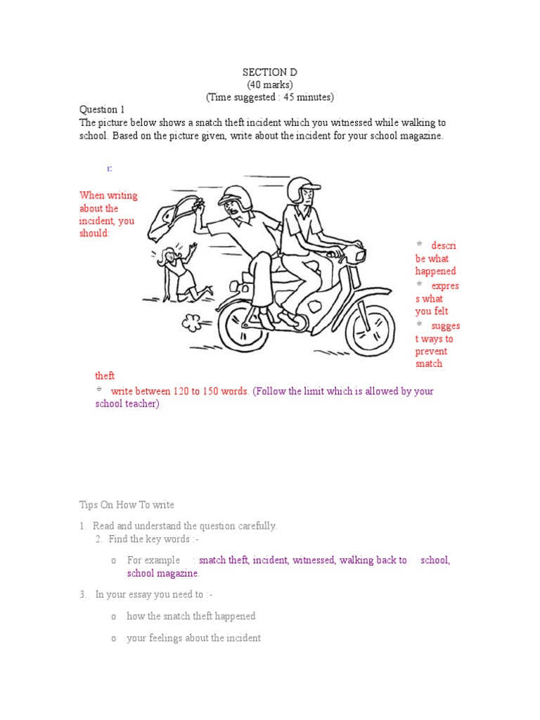 What is descriptive language picture