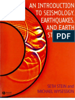An Introduction To Seismology Earthquakes and Earth Structure Stein and Wysession Blackwell 2003 130924133040 Phpapp01