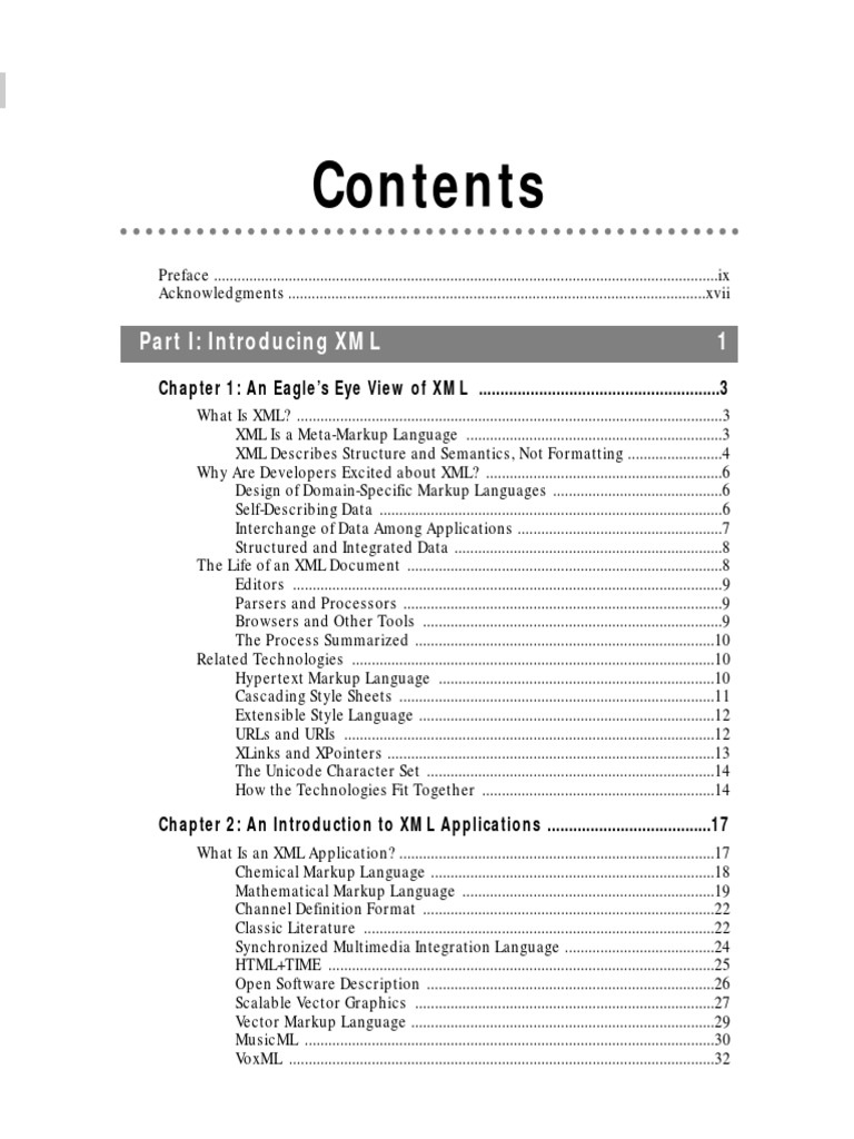 Introduction to XML Basics | PDF
