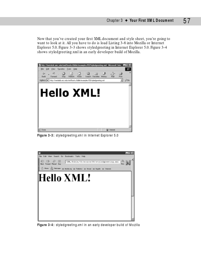 Viewing Your First XML Document | PDF | Art | Technology & Engineering