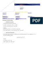 Álgebra Elemental, Productos Notables