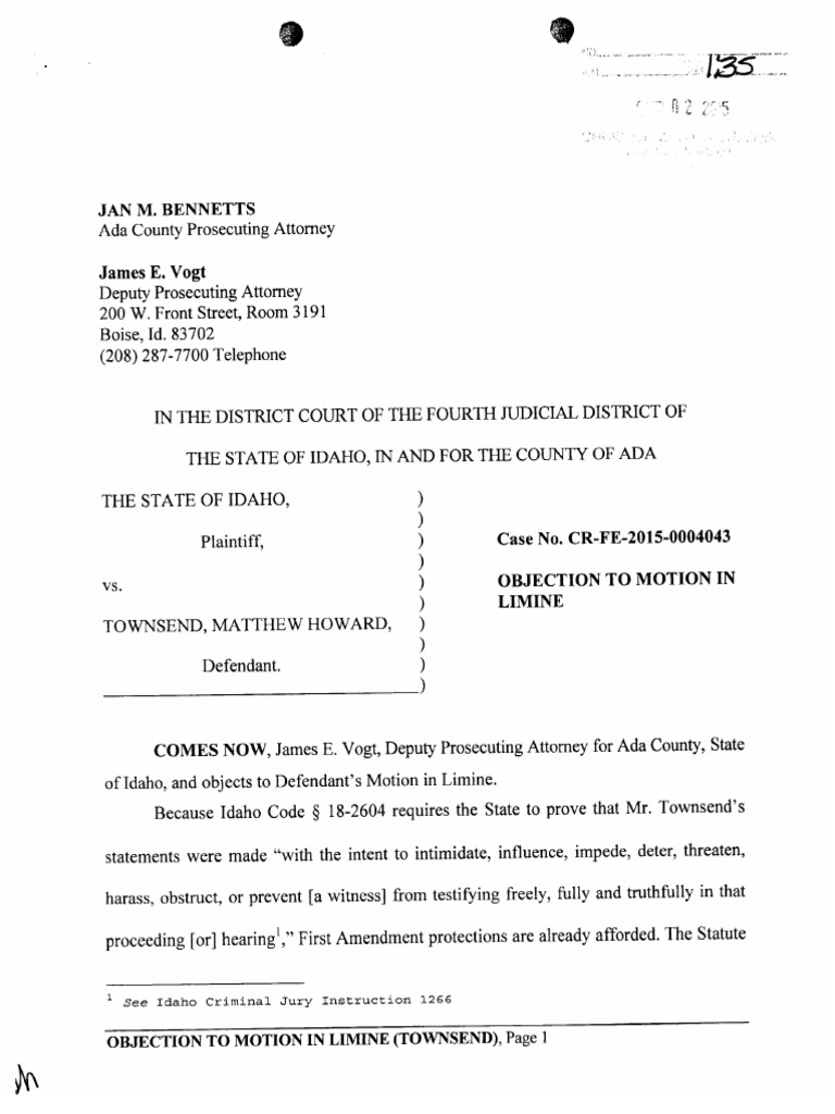 Objection to motion in Limine.pdf