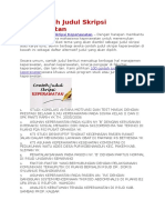 Download 100 Contoh Judul Skripsi Keperawatan by Haslinda Lindha SN297270875 doc pdf
