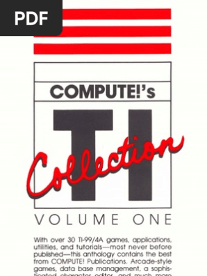 COMPUTE!'s TI Collection Volume One | PDF | Computer Keyboard