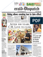 Front Page - The Herald-Dispatch, March 5, 2010