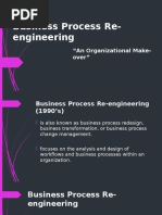 Business Process Re Engineering