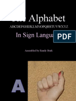 The Alphabet in Sign Language