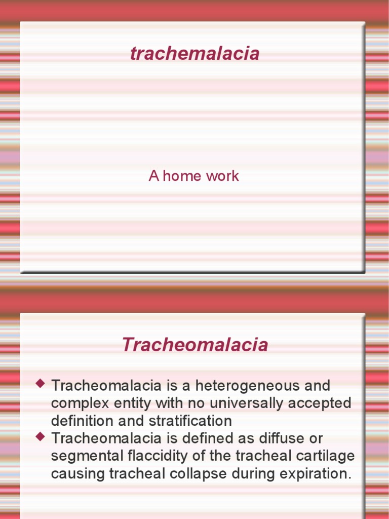 Tracheomalacia Clinical Medicine Respiration