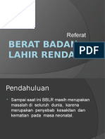 Berat Badan Lahir Rendah