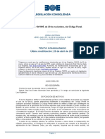 Codigo Penal Texto Consolidado 28-Abril 2015