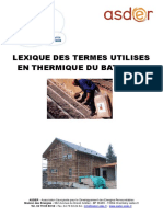 Lexique Termes Thermique