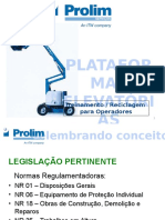 Treinamento Plataforma Elevatória