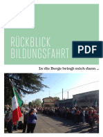 Rückblick Bildungsfahrt 2015