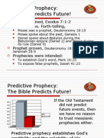 Predictive Prophecy: The Bible Predicts Future!: Prophet Defined, Exodus 7:1-2 Foretelling vs. Forth-Telling