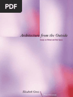 Download Architecture From the Outside - Essays on Virtual and Real Space by Claudio Delica SN29734581 doc pdf