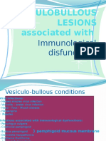 Autoimmune Vesiculo Bullous Lesions