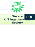 KIIT legal services society guide to law career options