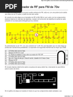 Amplificador de RF Para FM de 70w