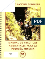 Manual de Practicas Ambientales para La Pequeña Mineria