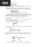 Beginning Exercises With VBA