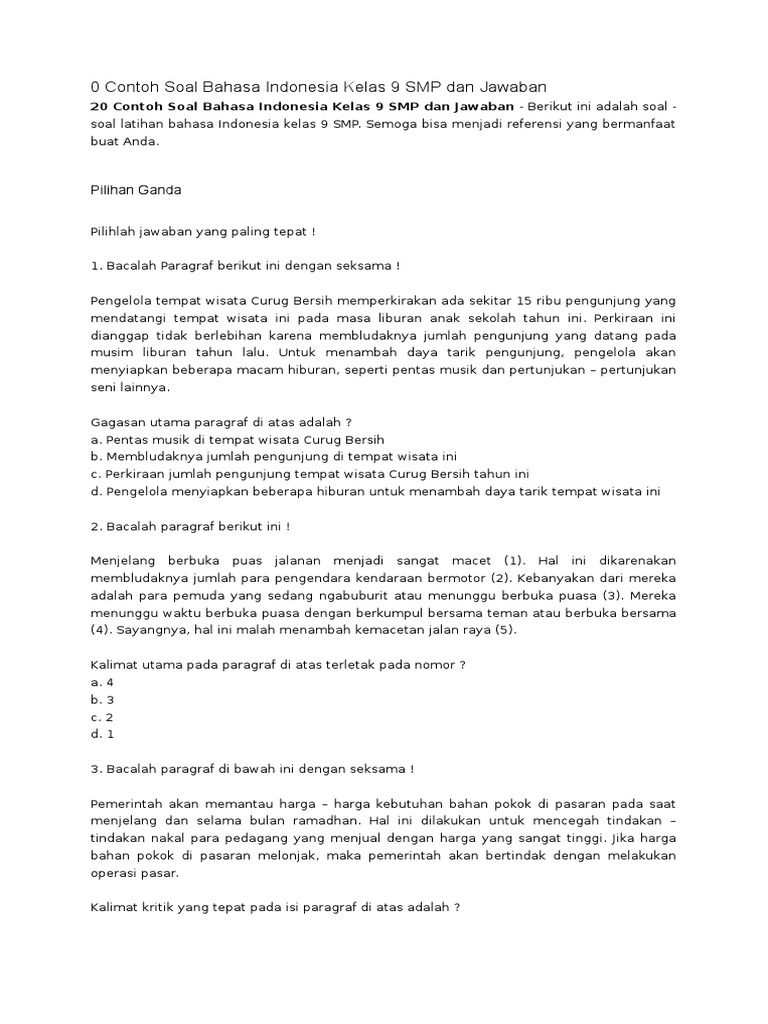 ❤ Get soal ukg bahasa inggris sma beserta kunci jawaban background