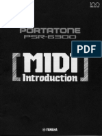 Psr6300 Midi Manual