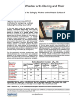 The Effects of Weather Onto Glazing and Their Influence Part II