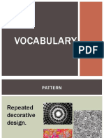 Vocab Pattern Variety Structure 1