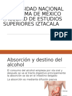 Metabolismo de Alcohol