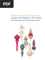 Insights From Deloitte's 2012 Outsourcing and Insourcing Survey