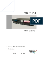 VSP1314 User Manual