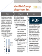 Shifting Local and National Media Coverage To Reauthorize The Export-Import Bank