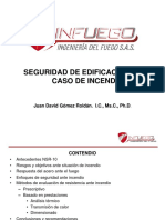 Seguridad de Edificaciones en Caso de Incendios Ing Juan David Gomez