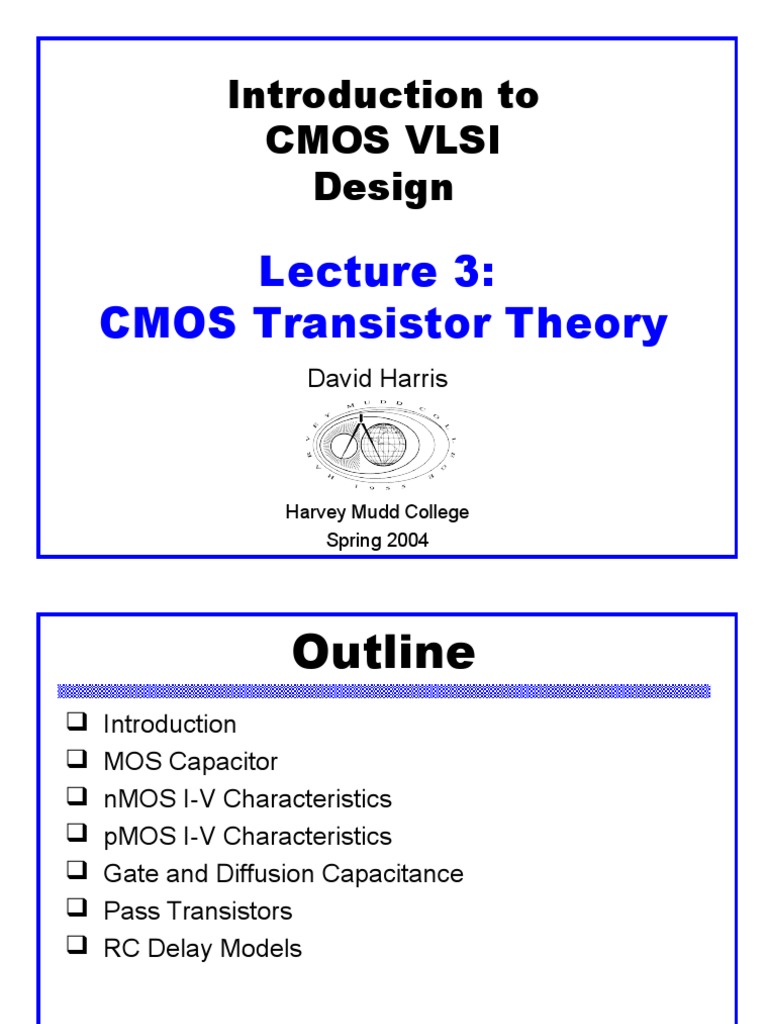CMOS Transistor Theory Overview | PDF | Cmos | Mosfet