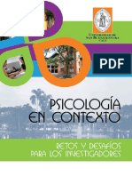 Psicologia en Contexto