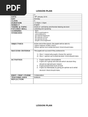 lesson plan