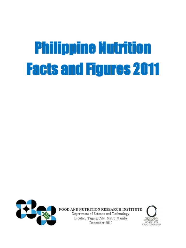 Fnri Facts&Figures2011 | PDF | Breastfeeding | Body Mass Index