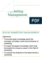 Marketing Management