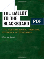 Redistributive Political Economy of Education