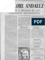 1945 12 15 - Periodico El Español - Verdiales Malagueños