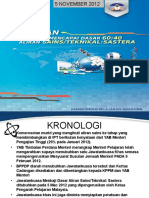 LAPORAN STRATEGI MENCAPAI DASAR 6040.ppt Ogos 2013