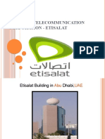 Etisalat Emirates Telecommunication Corporation - Etisalat