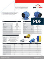 Americ VAF-3000 Ventilator Data Sheet