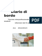 Diario Di Bordo: Tirocinio Interprofessionale Con Gli Studenti Infermieri Del III Anno