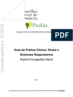 Guia Prática Clínica - Espirro e Congestão Nasal