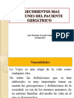 Padecimientos Mas Comunes Del Paciente Geriátrico (Parte 1)